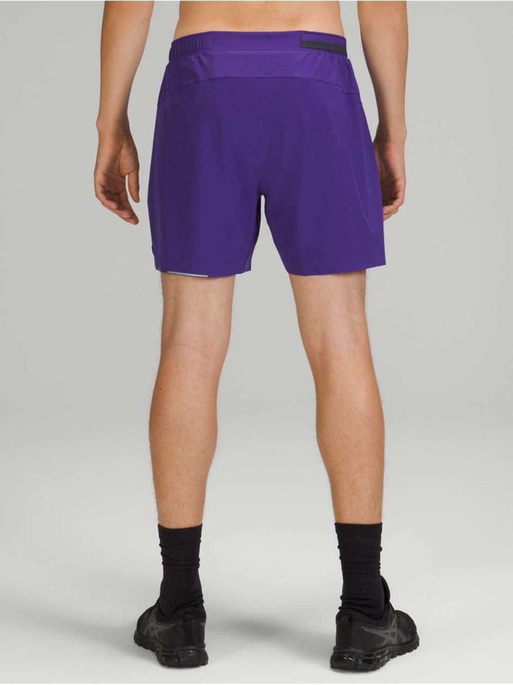 Lululemon Men’s Medium Surge Shorts Purple 6" Inseam Lined Run Workout - Picture 2 of 11